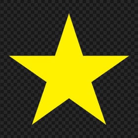 PNG Star Favorite Yellow Icon Symbol