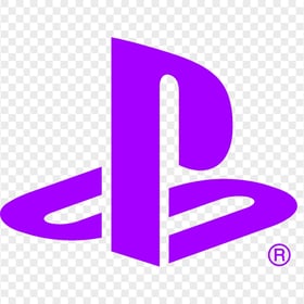 PlayStation Purple Logo Image PNG