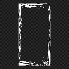 HD PNG Grunge Vertical White Frame