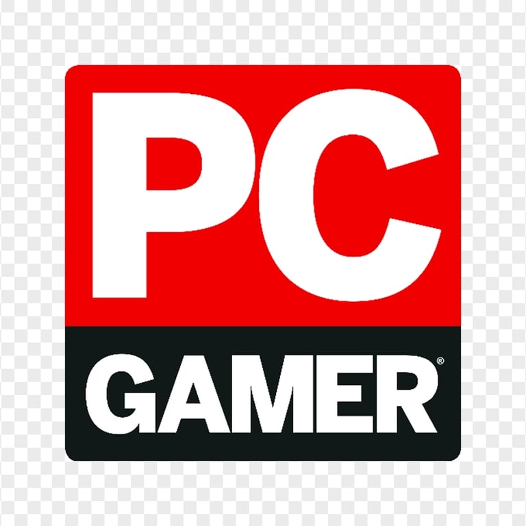 PC Gamer Square Logo Image PNG | Citypng