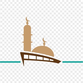 Islamic Masjid Mosque Logo Shape Vector