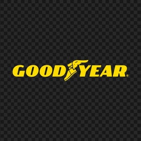 GoodYear Tire Yellow Logo HD PNG