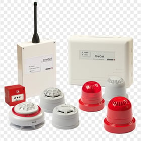 HD Fire Alarm Security System PNG