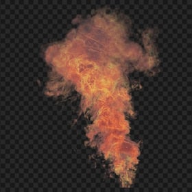 HD Fire Smoke Effect PNG