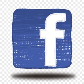 Square Facebook Fb Logo Icon With Shadow