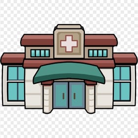 City Hospital Emergency Pharmacy Icon Vector