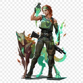 HD Valorant Skye Female Agent Character Player PNG