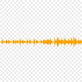 Download Orange Music Wave Sound Waves Rhythm PNG