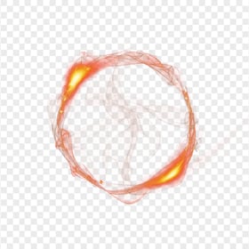 Thumbnail Effect Fire Outline CIrcle Gold Light