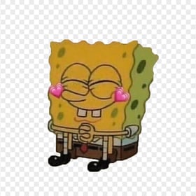 HD Spongebob InLove Meme Characters Transparent PNG