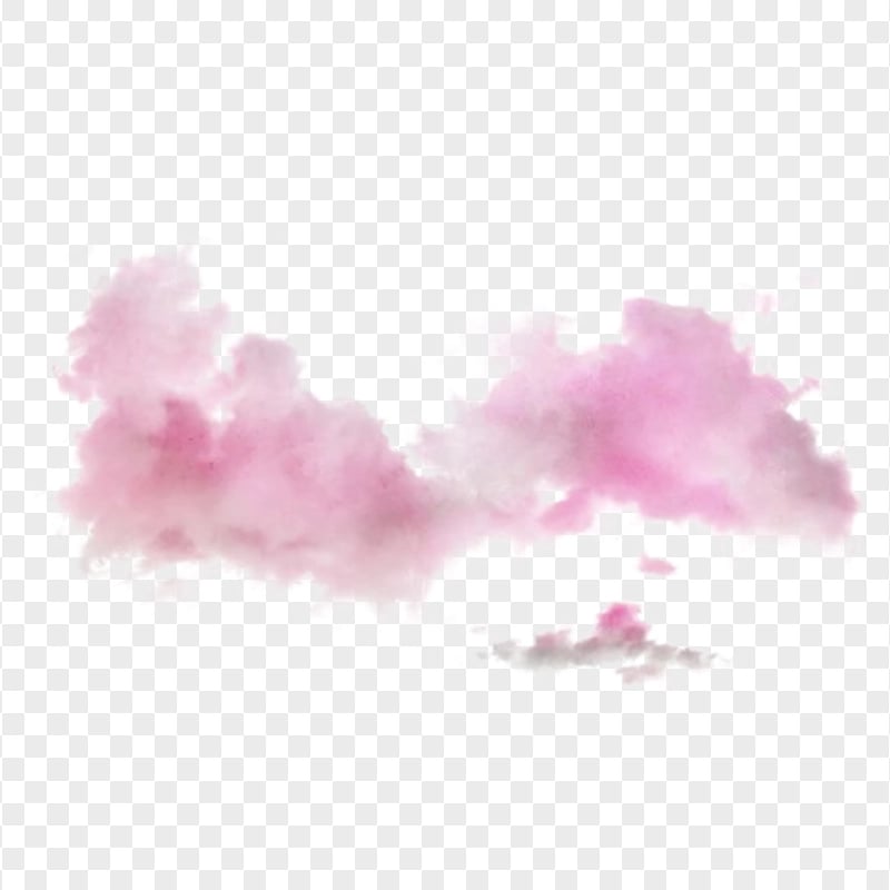 HD Pink Sky Clouds Transparent PNG