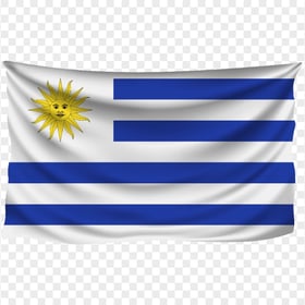 HD Hanging Uruguay Flag Transparent Background