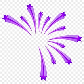 HD Purple Star Splash Splashing PNG