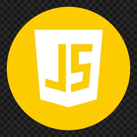 JS Javascript Round Logo Icon PNG