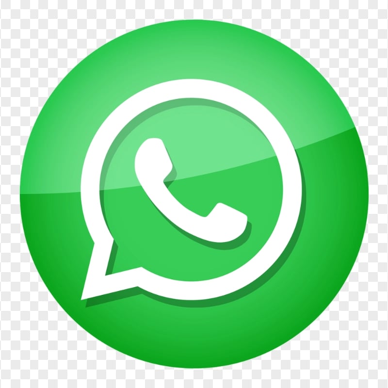 hd-round-green-whatsapp-icon-glossy-effect-png-citypng