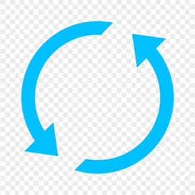 Circle Arrow Blue Icon Image PNG