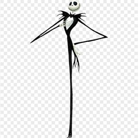 Jack Skellington Halloween Horror Character PNG