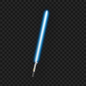 HD Star Wars Blue Lightsaber Transparent PNG