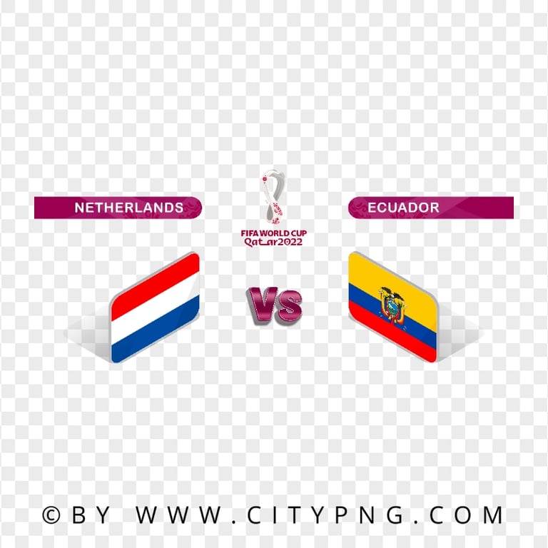 Ecuador Vs Netherlands Fifa World Cup 2022 PNG IMG