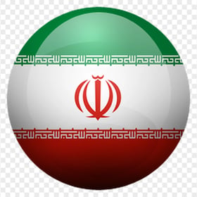 Iran Iranian Sphere Flag Icon PNG