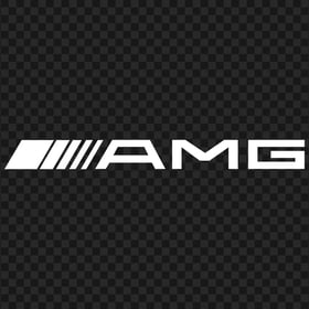 Mercedes-Benz AMG White Logo HD PNG