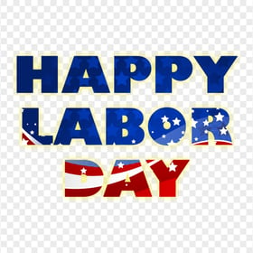 Happy Labor Day Logo Design Illustration