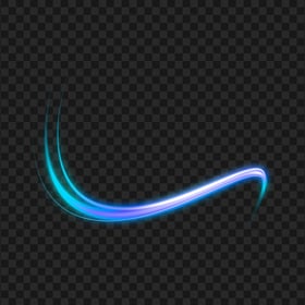 HD Linear Optical Light Blue Line Effect PNG