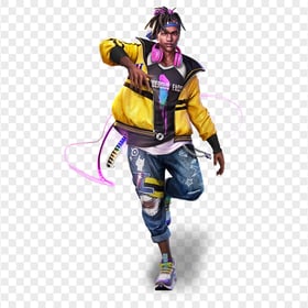 HD D-bee Free Fire FF Male Character PNG
