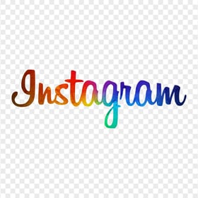 HD Rainbow Multicolor Instagram Logo PNG