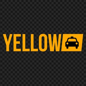 Yellow Taxi Logo Transparent Background