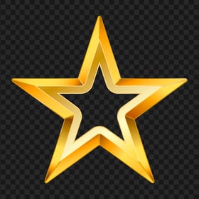 Free Gold Star Transparent Background - Download in Illustrator, EPS, SVG,  JPG