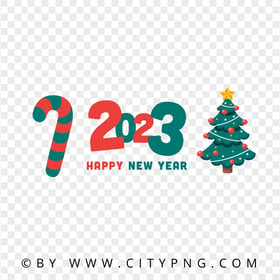 HD PNG Happy New Year 2023  Vector Illustration