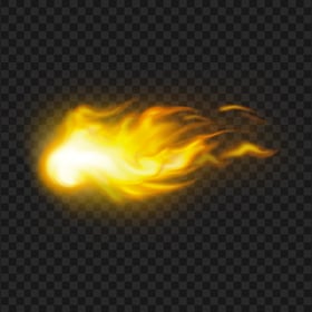 HD Fire Shot Flame Effect PNG