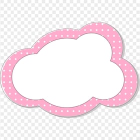 HD Pink Aesthetic Cloud PNG
