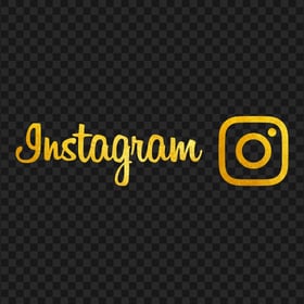 HD Gold Golden Instagram Logo
