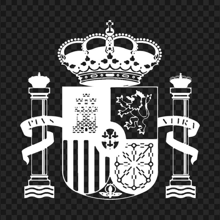 PNG White Spain Coat Of Arms Logo