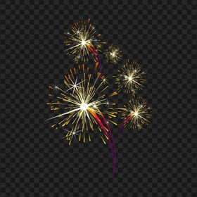 HD Fireworks Celebration Holiday Party New Year PNG