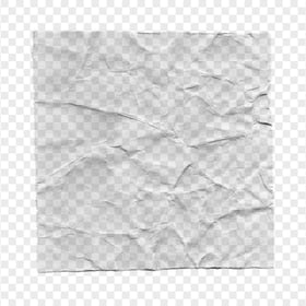 HD Creased Paper Transparent Background