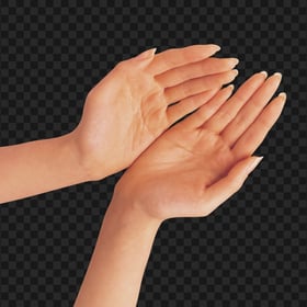 HD Female Cupped Hands Transparent PNG