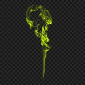 HD Lime Cigarette Smoke PNG