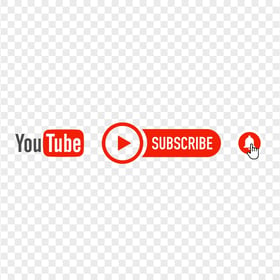 HD Youtube Logo & Subscribe Button With Bell Icon PNG