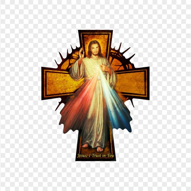 Sacred Jesus Heart Chaplet Divine Mercy Cross