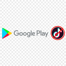 Google Play TikTok Ban Illustration Image PNG