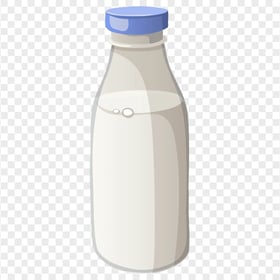 HD Clipart Cartoon Milk Bottle PNG