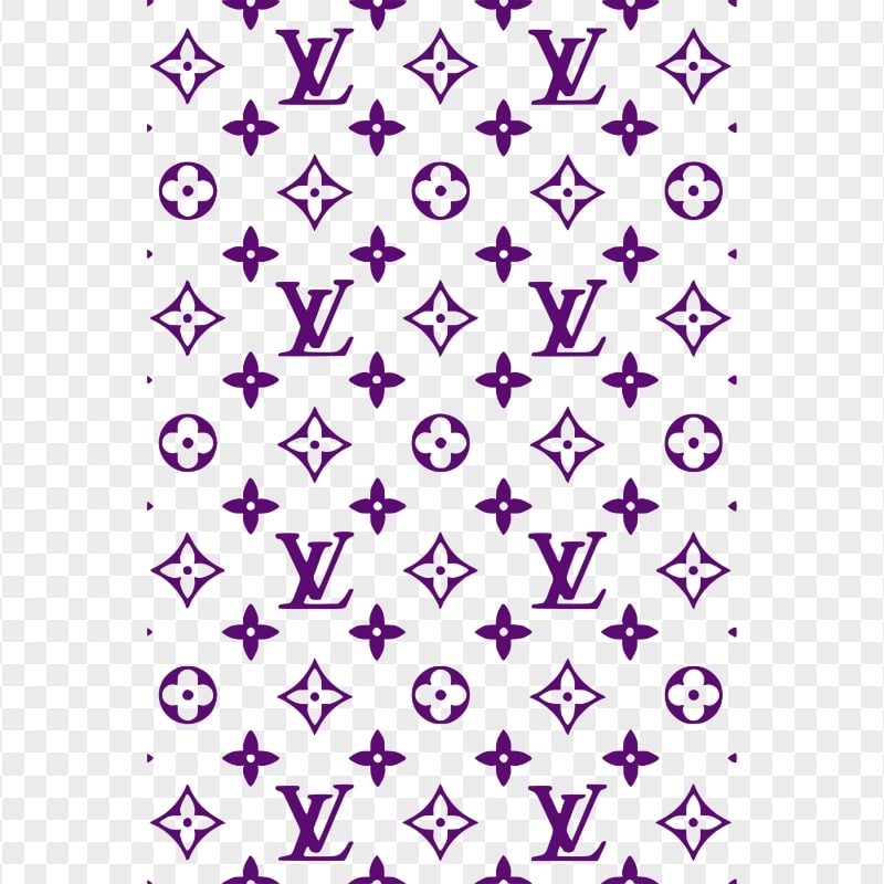 Lv Louis Vuitton Purple Pattern PNG | Citypng
