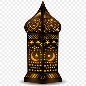 Ramadan Light Lantern Lamp Icon Illustration
