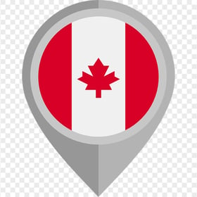 Flag Of Canada Pin Map Icon