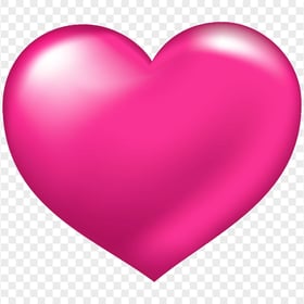 HD Pink Love Valentine's Day Romance Heart PNG