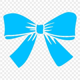Blue Bow Tie Icon Transparent PNG
