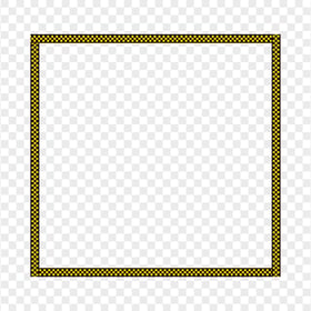 HD Taxi Cab Pattern Checker Square Frame PNG